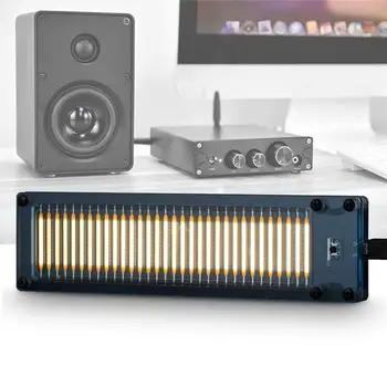 

Mini 32-Bit MIC Sound Level Dot Matrixs DIY Kit Wireless Music Spectrum Audio Lamps For Home Audio Amplifier Accessory