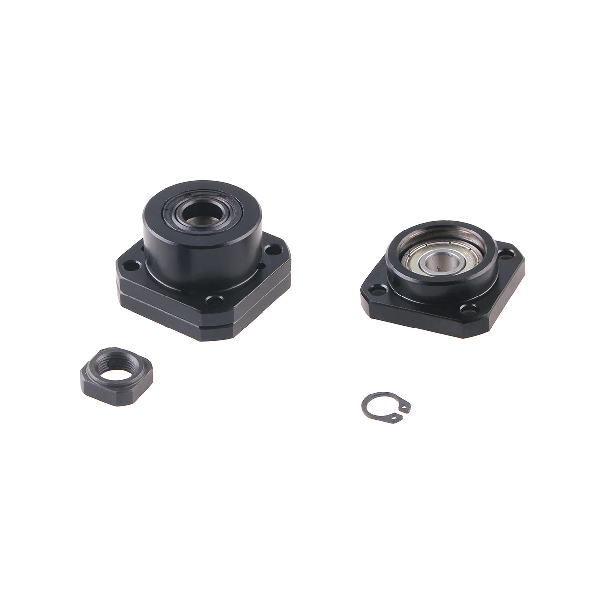 1 шт. FK10 12 15 20 25 30 FF10 фиксированная сторона CNC часть шариковый винт Торцевая