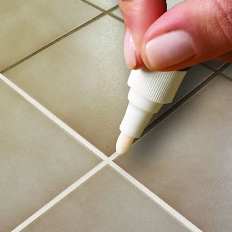 2 Grout Restoring Marker White Repair Tile Floor Wall Pen Home Decor Non Toxic