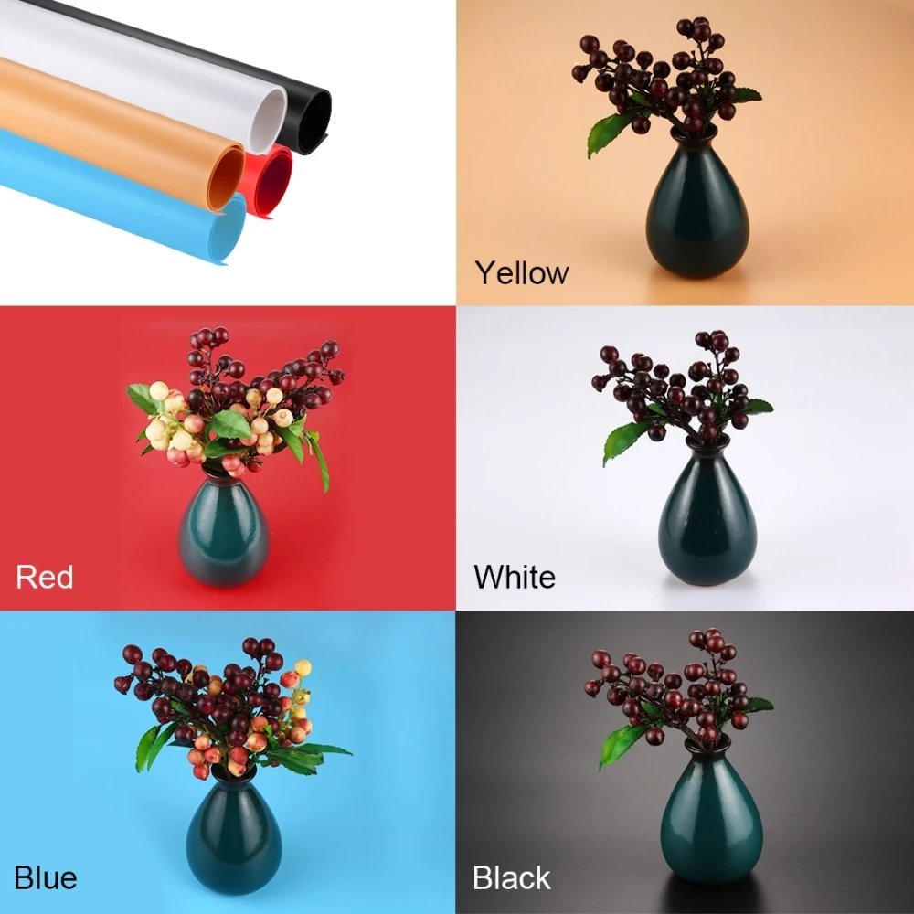 Photography Background PVC Paper Backdrop 73.5x37.5 cm for 40cm Photo Lighting Studio Tent Box lightbox