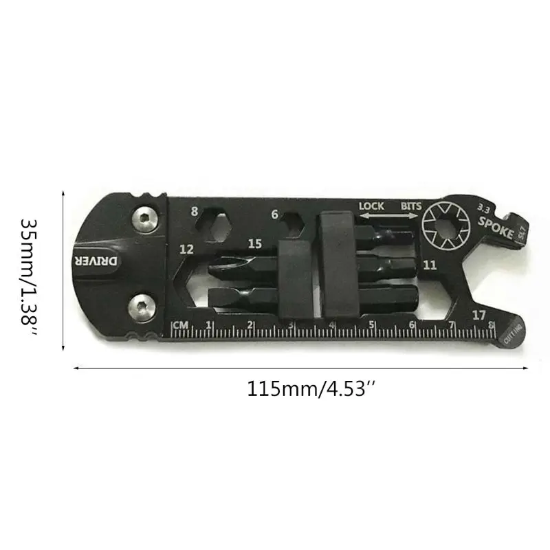 

30in1 Multi-function Bicycle Bike Repair Tool Outdoor EDC Portable Cycling Tools