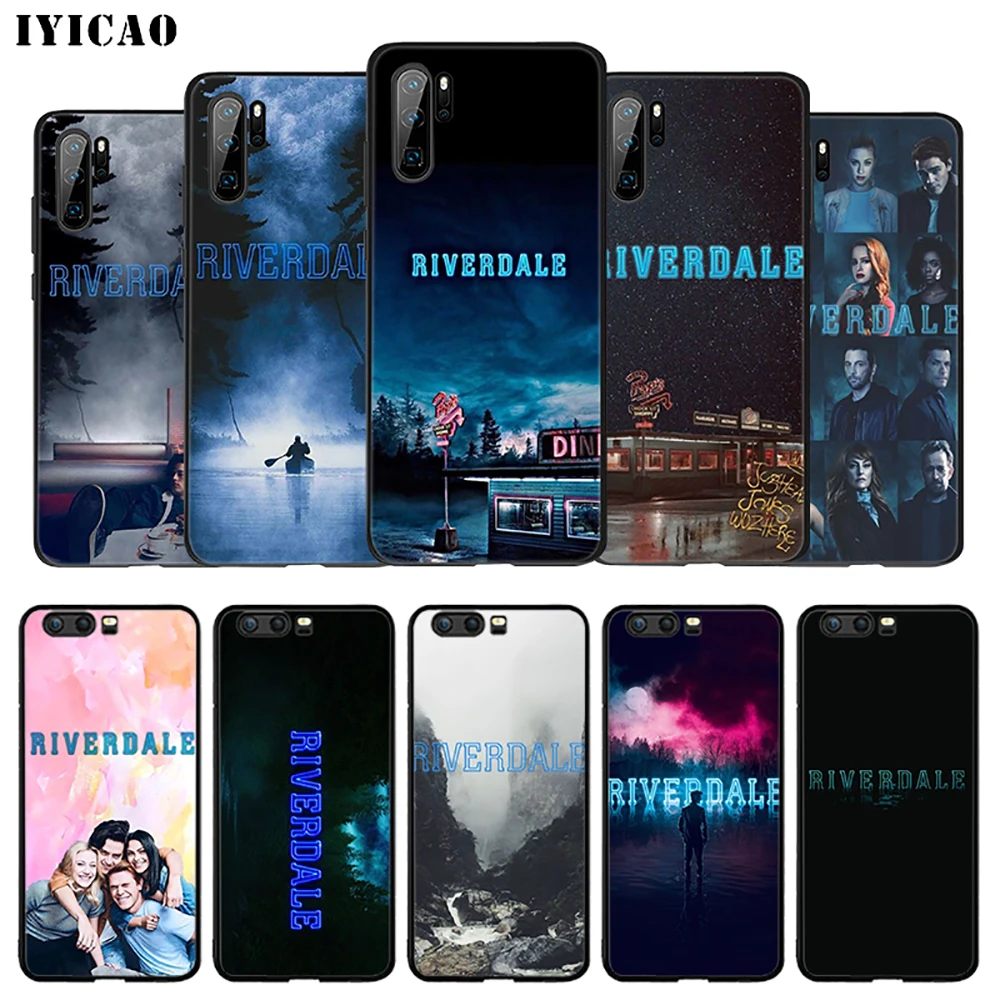 IYICAO Riverdale Soft Case for Huawei P30 P20 P10 P9 P8 P Smart Z Plus 2019 Lite Pro 2018 2017 2016 TPU |