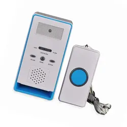 Домашняя беспроводная мобильная сигнализация аварийная кнопка вызова дом аварийная тревожная кнопка Беспроводная сигнализация (синий)