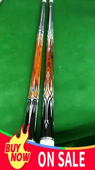 

HOW CUES TO-P1/P2 Carom Cue Real Inlay Professional Cue with Double Low Deflection Shafts 10 pieces in 1 3C 3CX Shafts 12mm Tip