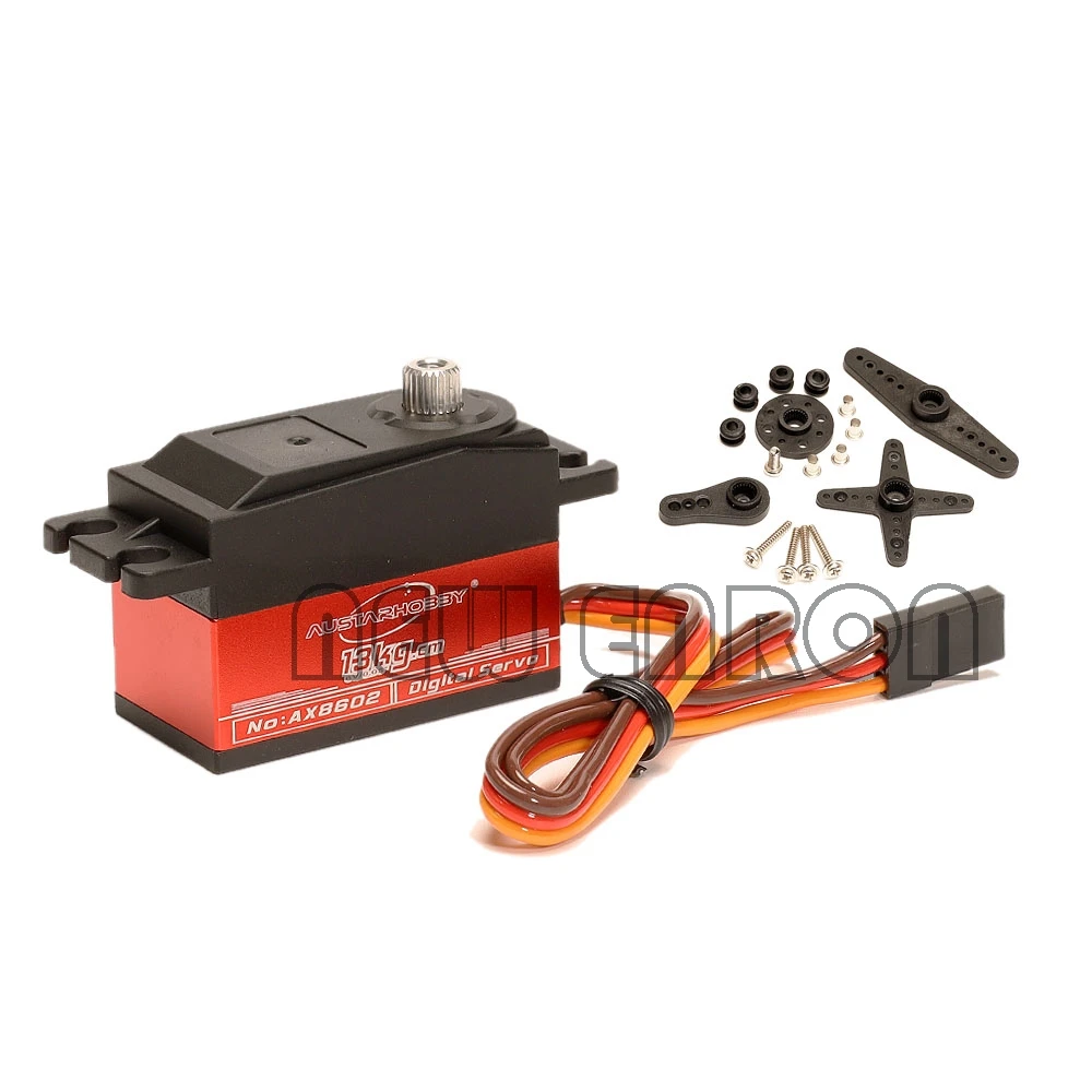 NEW ENRON Metal Gear 13KG AX8602 Torque Digital Core Servo for On-Road RC Touring Car Drift Car RC Plane Model