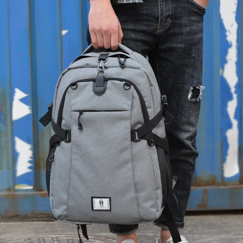 

JIULIN fashion Leisure high-quality Oxford cloth student sports basketball backpack school bag