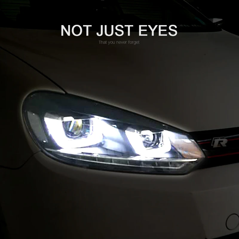 CNSUNNYLIGHT For VW Volkswagen Golf6 MK6 2010-2014 Car Headlight Assembly LED DRL Turn Signal Xenon HID Projector Lens Plug Play (5)