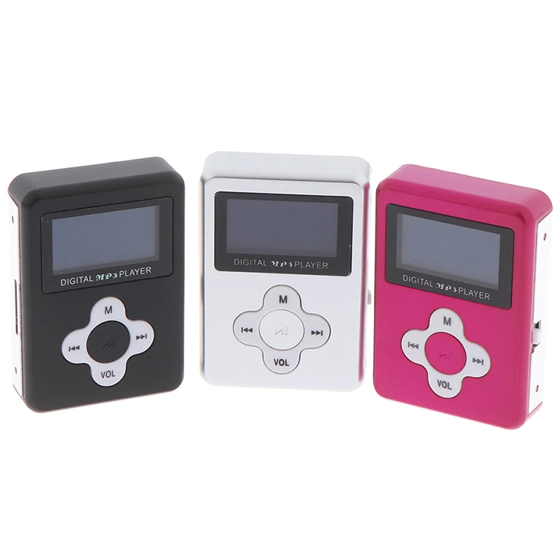 Прекрасный USB мини MP3-плеер ЖК-экран Поддержка 32 ГБ Micro SD TF карта walkman MP3-плеер Мини Прямая Новое поступление