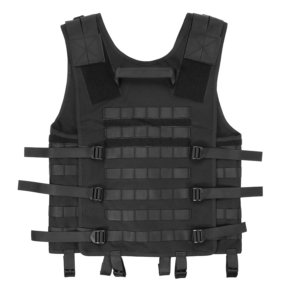 

Lixada Hunting Tactical Vest Military Molle Plate Carrier Magazine Airsoft Paintball CS Outdoor Protective Lightweight Vest