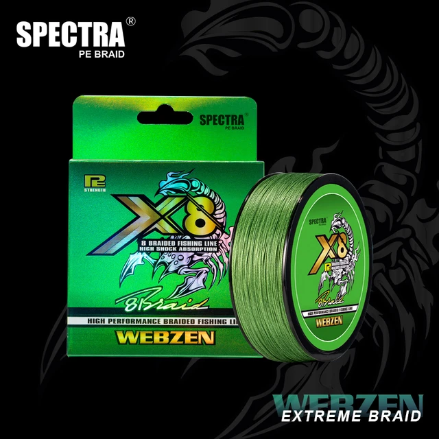 Spectra 8 Strands Pe Fishing Line 100m Multicolor Braided Fishing