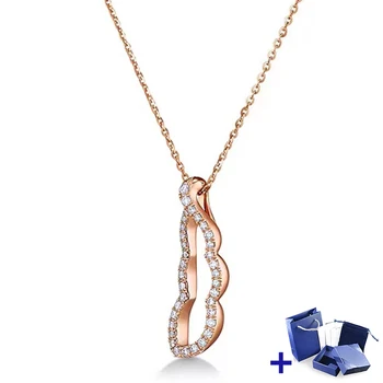 

High Quality Original SWA Necklace with Original Engraved Fashion Elegant Woman Jewelry Gift Wedding Party Jewelry Free Shipping