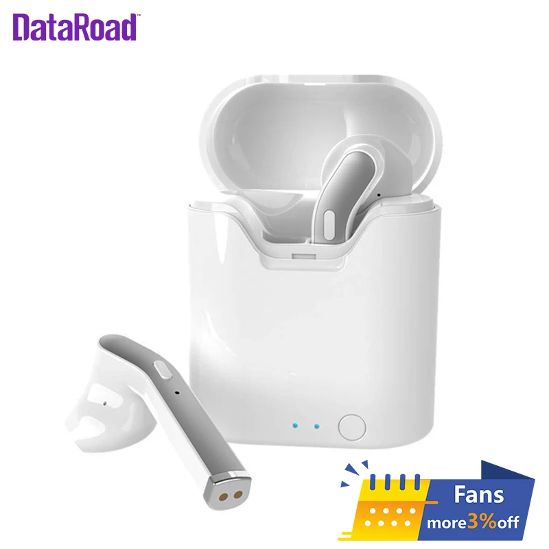 Наушники DataRoad Bluetooth 5 0 настоящие Беспроводные стереонаушники водонепроницаемая