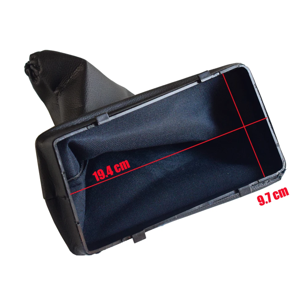 Cuffia Leva Freno A Mano Base Lunga Per BMW Z3 Mk1 In Vera Pelle Cuciture Personalizza Pelle Personalizza - Foto 2