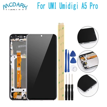 

For UMI Umidigi A5 Pro LCD Display + Touch screen Digitizer Assembly Mobile Phone Replacement Parts LCD Screen with Free Tools