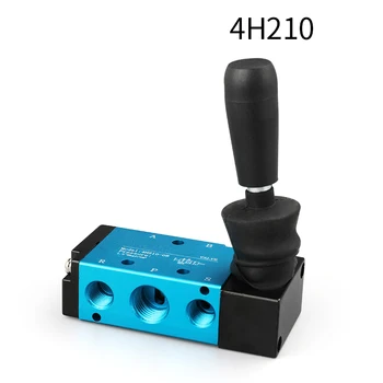 

Pneumatic switch manual valve Hand wrench valve 4H210 4H310 Hand wrench control Pneumatic control valve 5/2 way