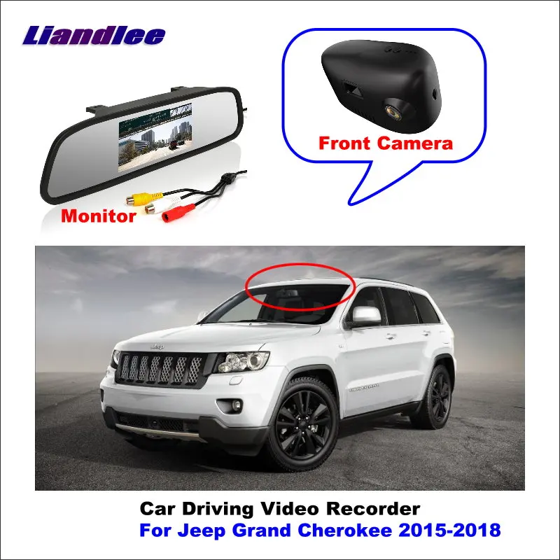 Liandlee Автомобильный видеорегистратор Wifi камера для Jeep Grand Cherokee 2015-2018 управление