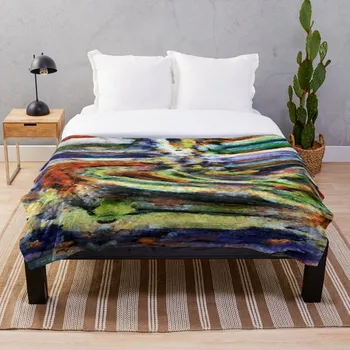 

Lucifer Falls Throw Blanket Soft Sherpa Blanket Bed Sheet Single Knee Blanket Office Nap Blanket