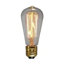 3 Вт 5 Вт 40 Вт винтажная лампа Эдисона E27 E14S с вольфрамовой нитью лампа накаливания светильник Рождественский Декор Домашний Светильник ing подвесной светильник