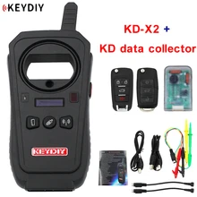 Keydiy KD-X2 desbloqueador remoto e gerador-transponder clone com 96bit 48 transponder cópia sem token + dados kd coletor