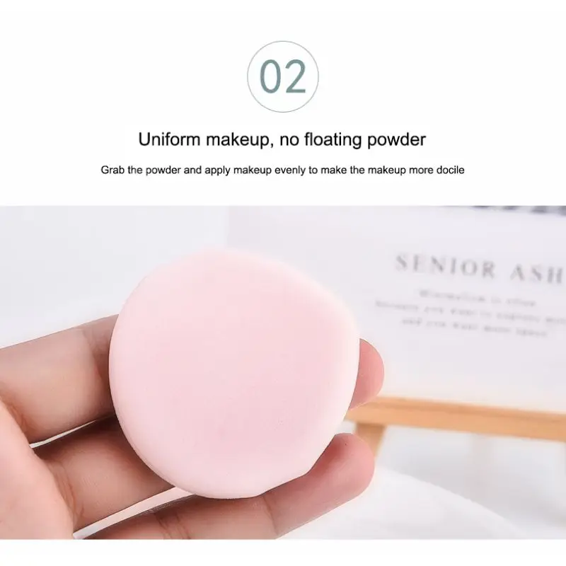 Strong Durable Polyurethane Makeup Egg Dry-wet Dual-use Good Elasticity Soft Powder Puff Makeup Cosmetic Puff