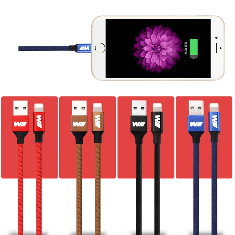 1 шт. USB кабель iphone 8 7 6 plus 6s ipad mini Быстрая Зарядка Кабели мобильный телефон зарядное