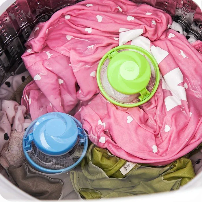 

Washing Machine for Floating Debris Filter Mesh Bag Furry Ball Fur Cleaner Universal Filter Hair Maker Hair Filter Cleaning Ball
