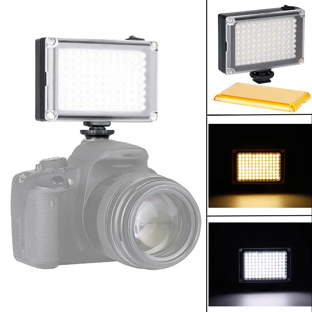 96 LED Video Light Photograhy สำหรับกล้อง DSLR กล้องถ่ายภาพกล้องเติมแสง