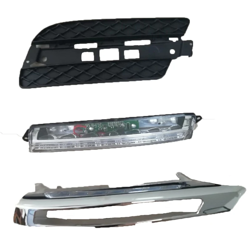 

For X164 GL350 GL450 Car LED Daytime Running Light Fog Light Plating Frame Fog Light Frame 1648847122 1649060351 1648847322