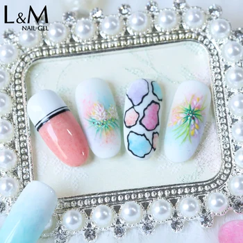 

12pcs/lot ibdgel white bottle Leather gel color series UV Gel Nail polish soak off Faux Fur Nail Leather gel Art nail polish