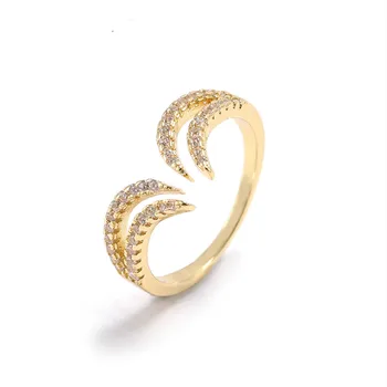 

new 2020 ms gold-plated ring fashion ring the wedding party