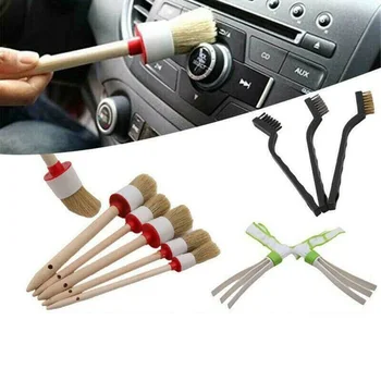 

Inner Cleaning Brush Boar Hairs Detailing Tools Replacement Parts Auto