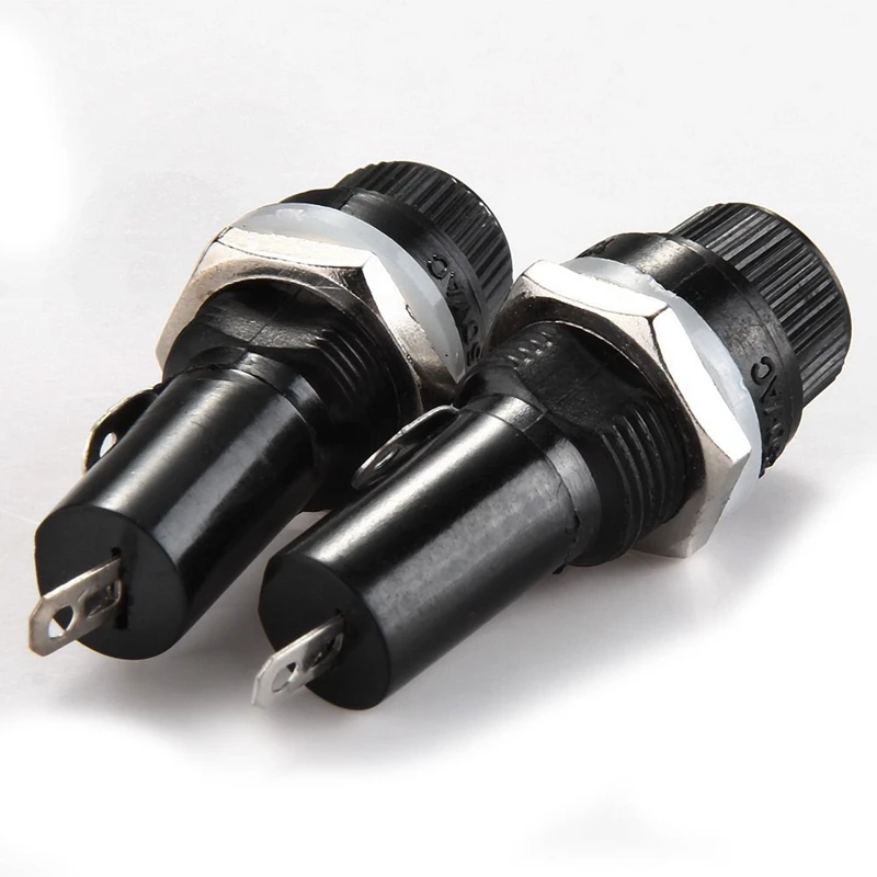 Quality 5 Fuse Holder Plastic Fuses Box for AC 125V Car