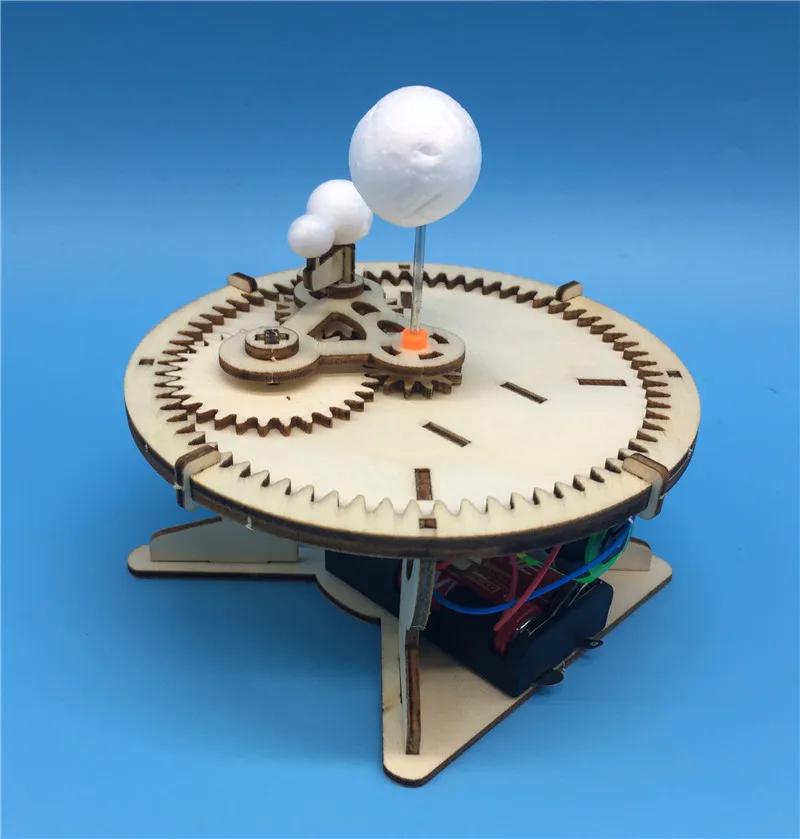 DIY Sun Earth Moon Instrument детский научный эксперимент Operation солнечная система Space Planet| |