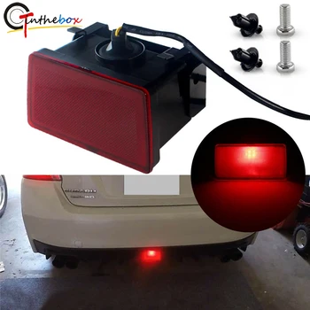 

GTinthebox Red LED Rear Brake Tail Fog Lights W/ Mounting Kit For 2015-2018 Subaru WRX STi