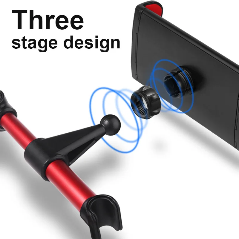 Автомобильный держатель для телефона на заднее сиденье вращающаяся подставка 360