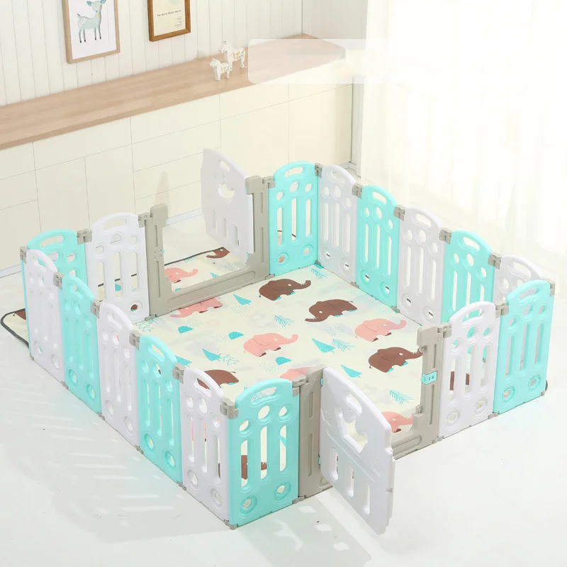 Children's Playpens Indoor Baby Toddler Safety Play Fence Environmental Protection Crawling Mat Outdoor Playground