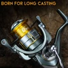 TSURINOYA Spinning Reel FS 800 1000 2000 3000 Metal Spool Spinning Fishing Coil Reel 7kg Max Drag 9+1BB Ultralight Trout Reel ► Photo 3/5