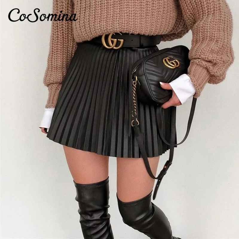 Юбка CoSomina Женская плиссированная с завышенной талией трапециевидная из