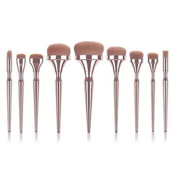 

2020 NEW Makeup brushes Set Gold handle for Foundation Powder make up brushes pincel maquiagem beauty tools T09022