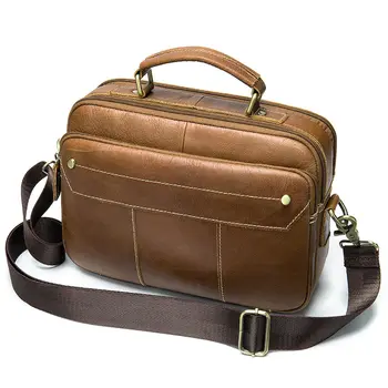

Men's Briefcase Bag Laptop Bag Business Tote For Document Office Portable Laptop Shoulder Bag Multi-Pocket Large Capacity Hot