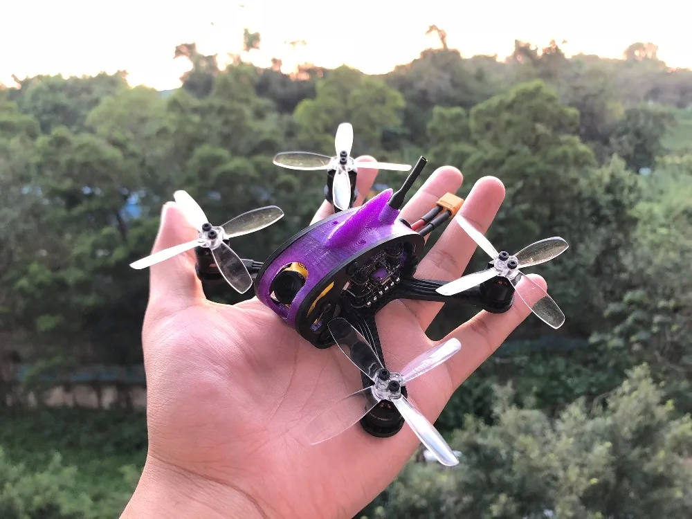 

Hot Leader 2.5 SE 120mm Mini FPV Racing Drone with FSD F3 Flight Controller FSD 28A BLHELI_S 4in1 ESC 1106 7500KV Motor PNP / BN