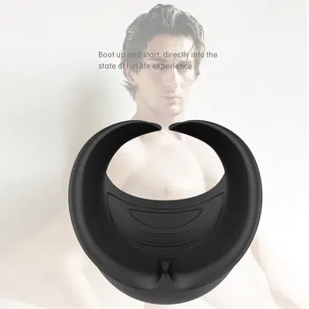Automatic Male Masturbator Massager Exerciser Male Delayed Ejaculation Trainer Glans Vibrator Penis Massager Sex Toys Vibrator 3