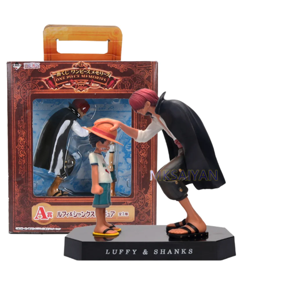Фигурка Аниме One Piece Обезьяна D соломенная шляпа Луффи Shanks фигурка из красных