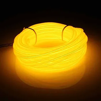 

LED Light 10M EL Wire String Light Rope Tube Controller Car Decor Waterproof Flexible Fairy Lights