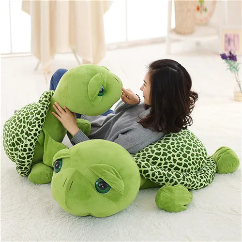 Fancytrader 59'' Lovely Giant Stuffed Tortoise Soft Big Animal Turtle Toy Birthday Gift for Kids Lover JUMBO Plush Toy 150cm  (9)