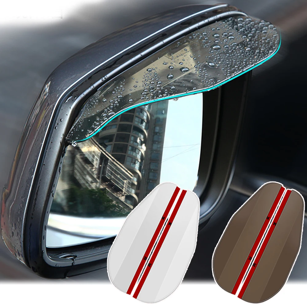 

Car Rear View Side Mirror Rain Board auto accessories for BMW E60 Ford focus 2 Kuga Mazda 3 cx-5 Volkswagen Polo Golf 4 6 GTI