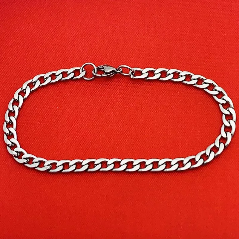 Более 20 стилей браслет из нержавеющей стали 316L браслет 4 мм 5 мм 6 мм 7 мм Фонари ожерелье браслет для женщин мужчин девочек и мальчиков