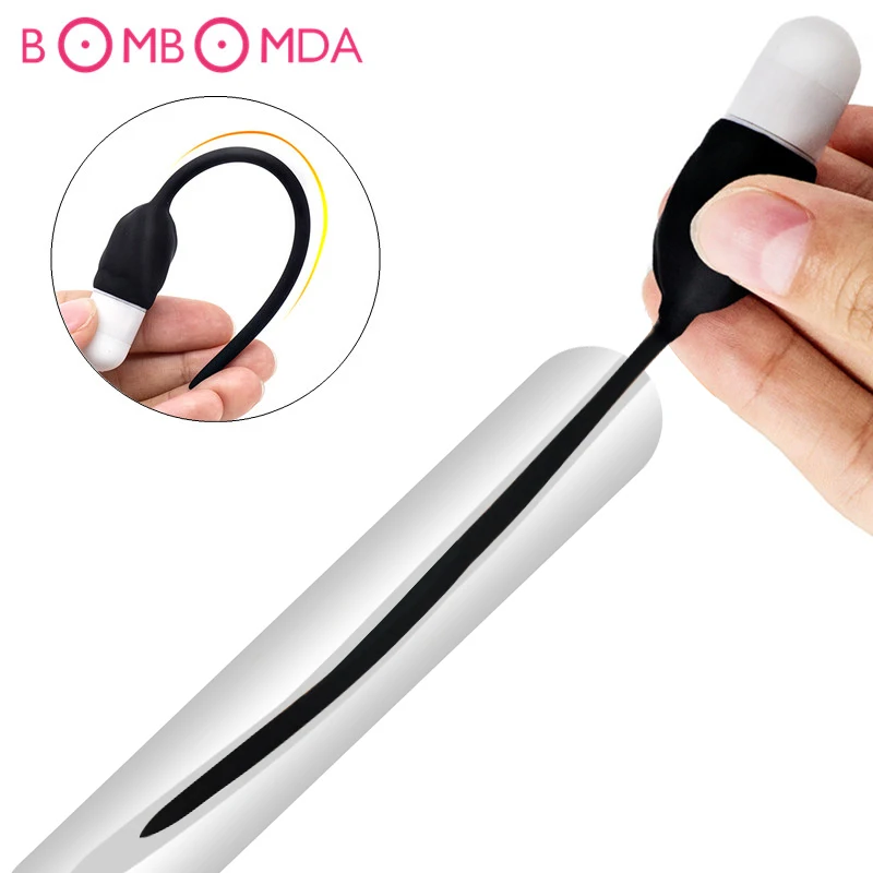 Urethral 7 Frequency Vibrator Catheter Plug Sex Toys for Men Vibrating Urethral Plug Insertion Urethra S_voghion.com