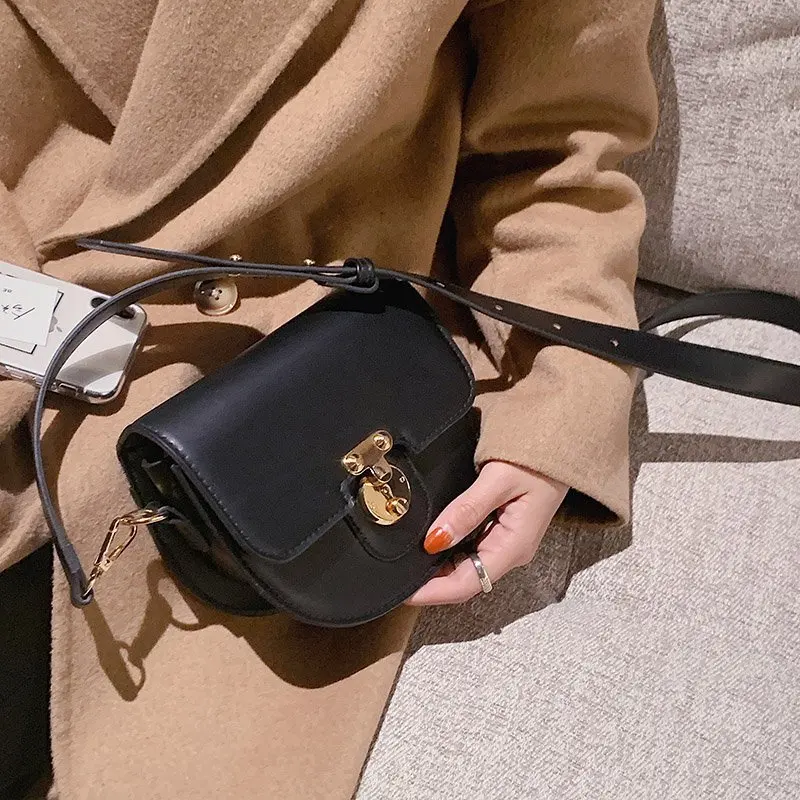 Onzama Women Designer Shoulder Saddle Bag Fashion Purses Vintage Crossbody Handbag for Girls