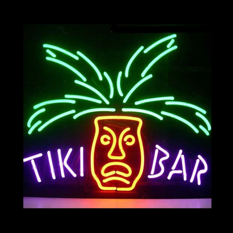 Paradise Real Neon Sign Beer Bar Light Home Decor Hand Made Artwork 